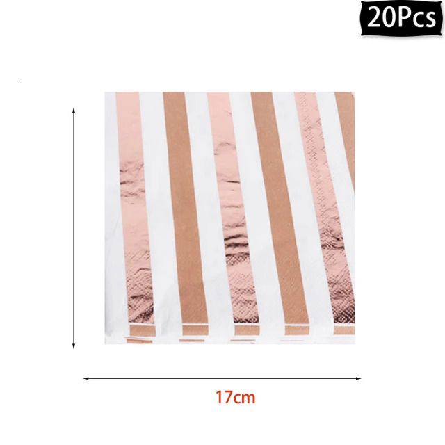 20pcs serviettes