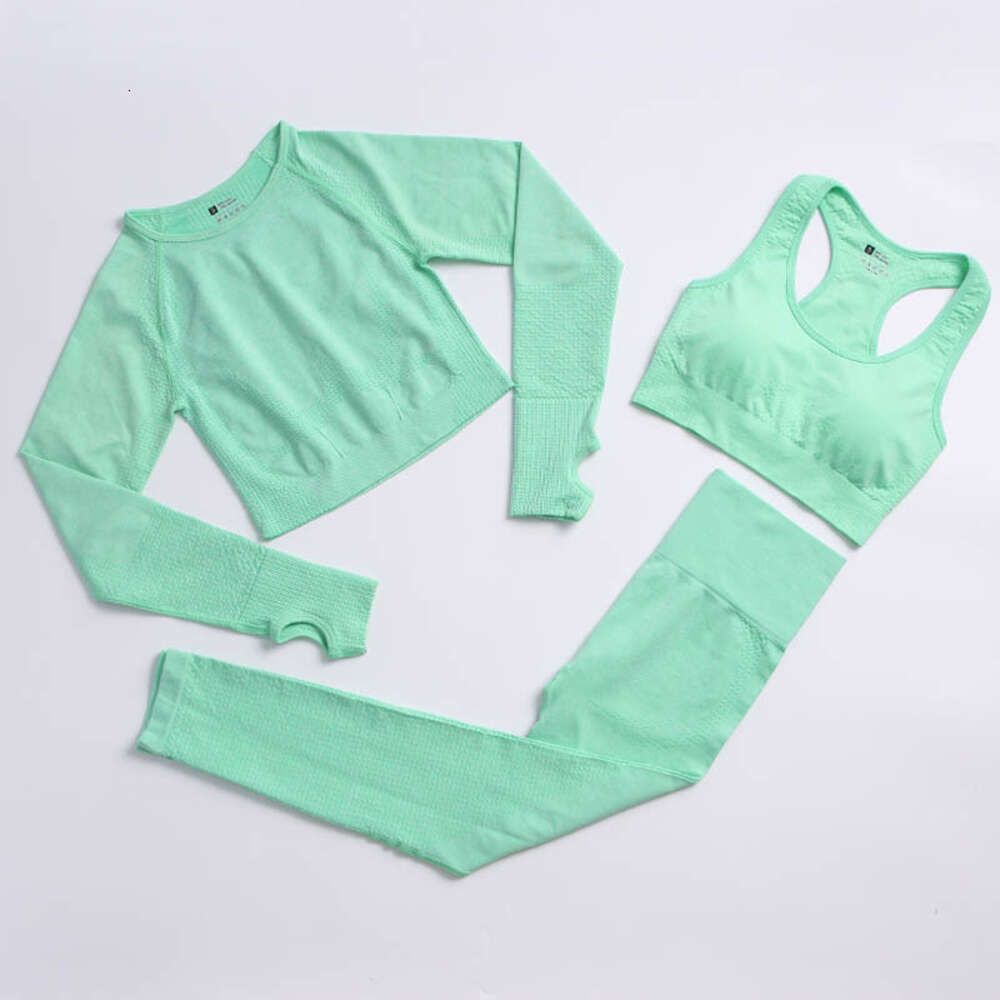 3PCS-Green-L