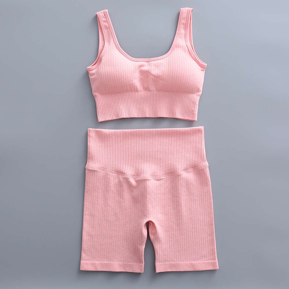 Bra Shorts Pink-S.