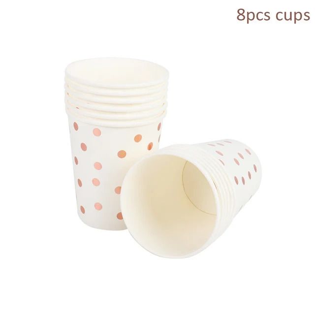 8pcs tasses c