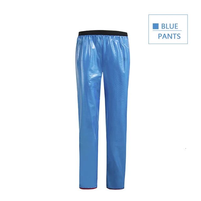 blå byxor
