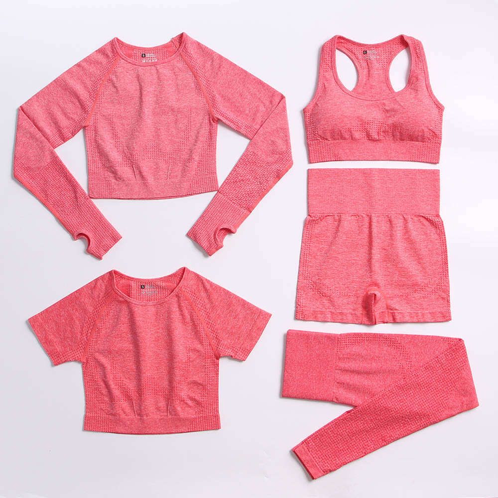 5PC- Coral Red-M