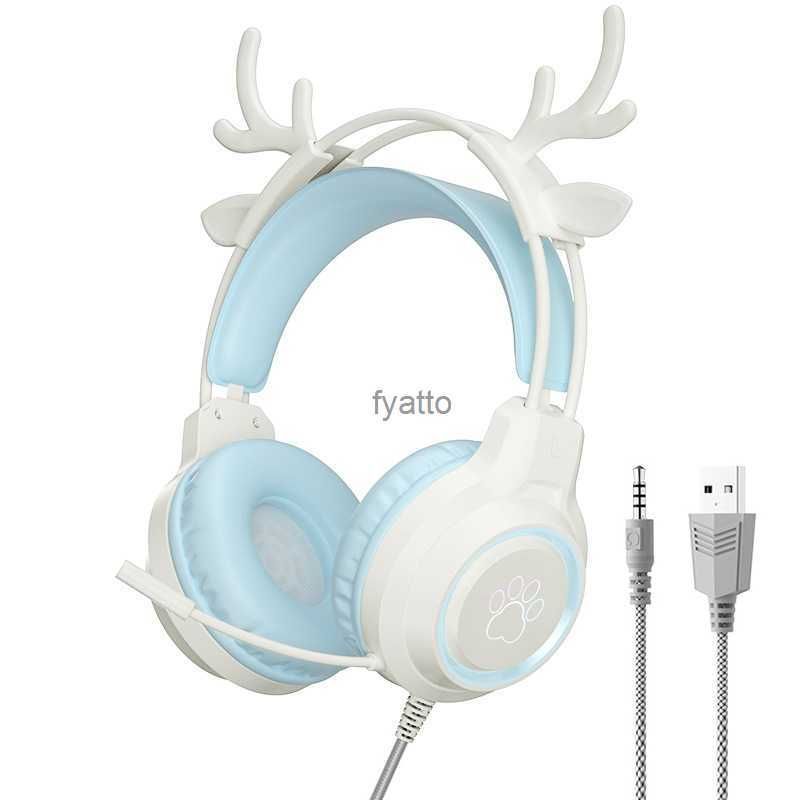 SY-G35 Blue Deer Ear PS5 Luminous Earp