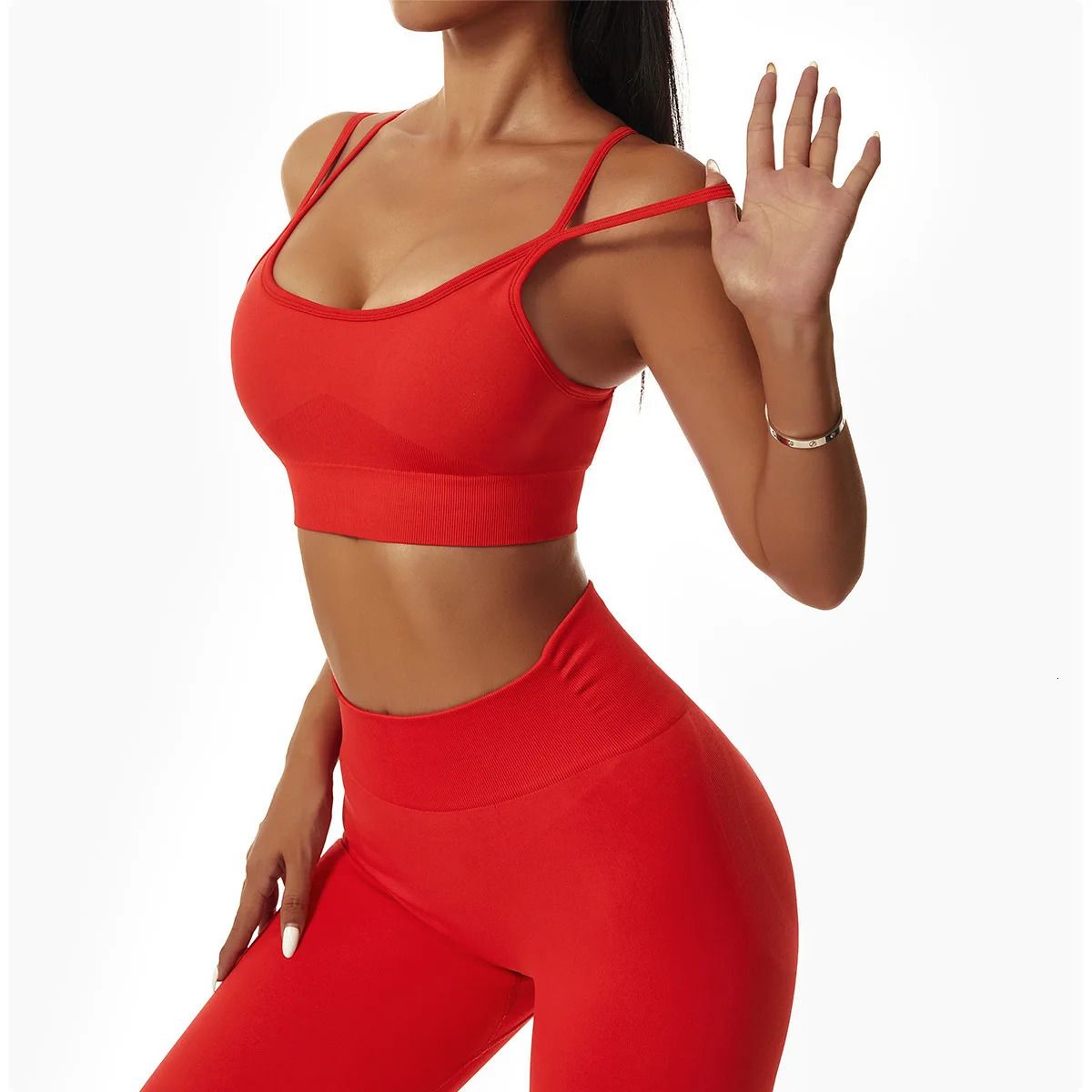 Red Long Set