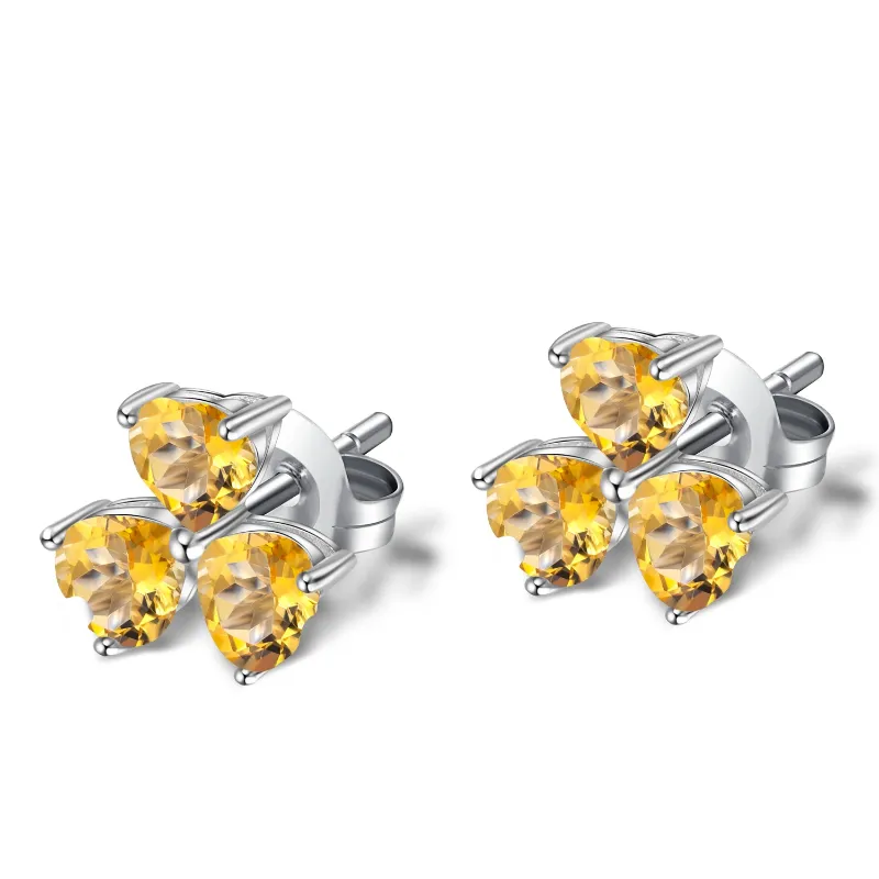 925 Sterling Silver CHINA Citrine