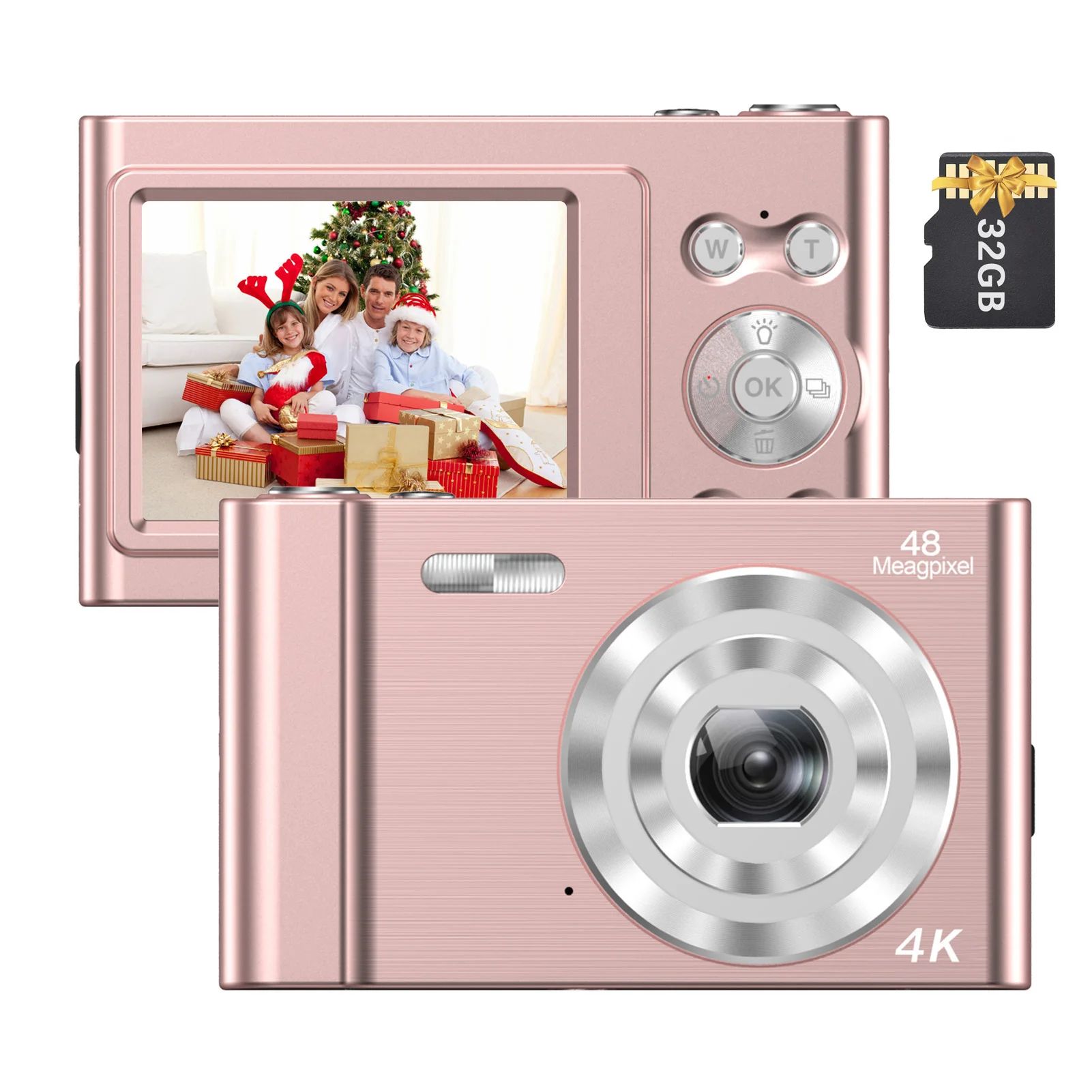 Kleur: 4K 48MP roze