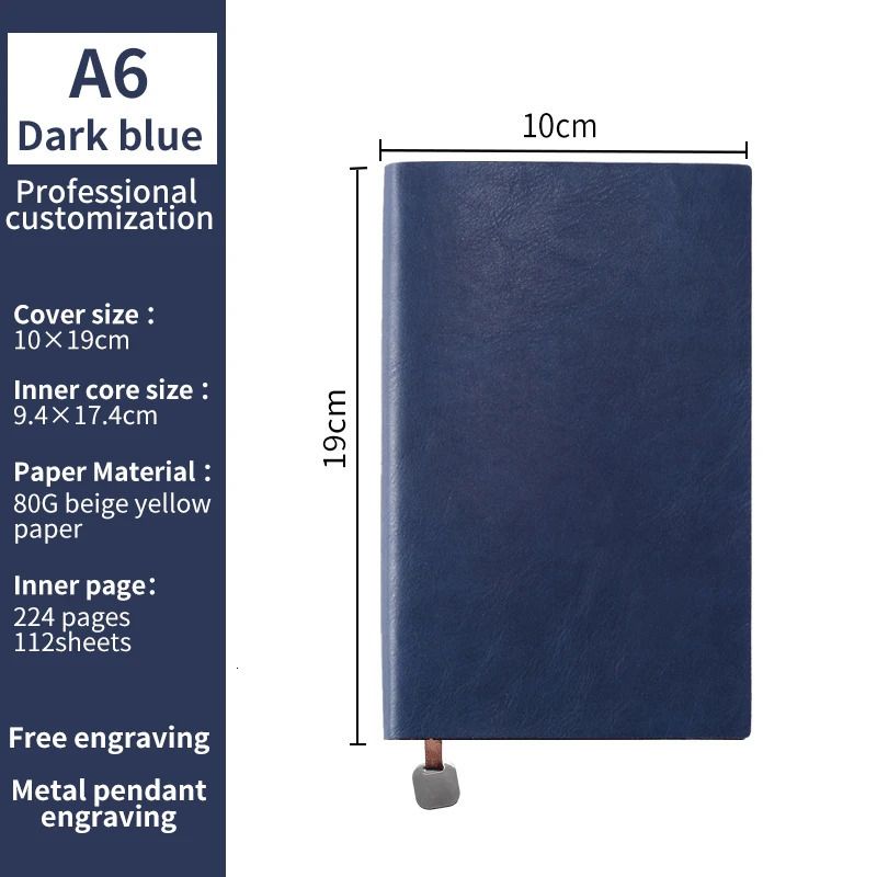 A6 Dark Blue