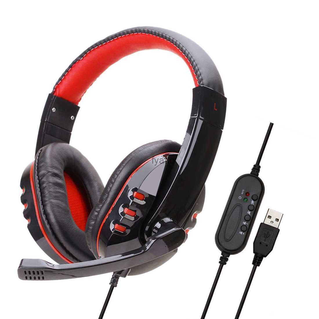 Sy733mv Zwart Rood USB Niet-lichtgevend oor