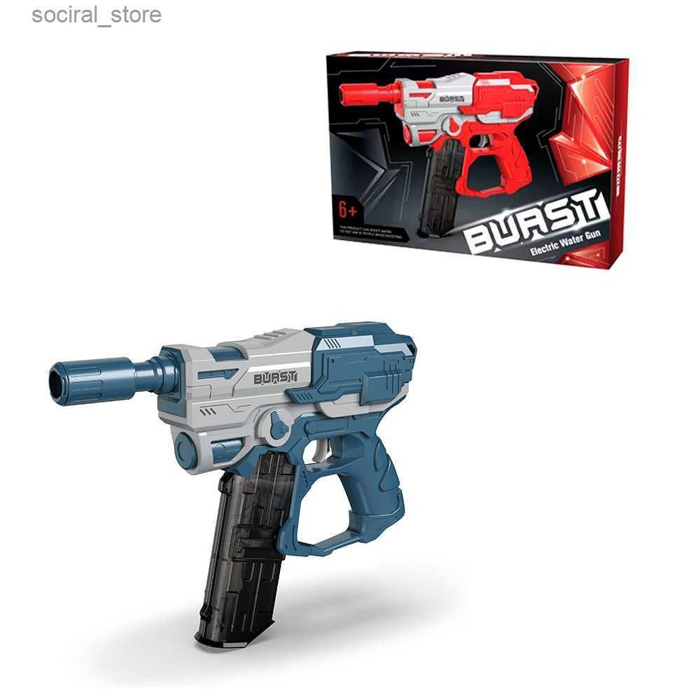 pistolet bleu