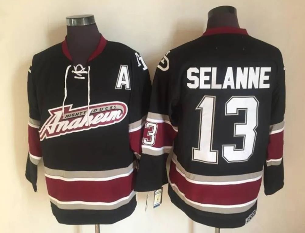 #13 Selanne Black