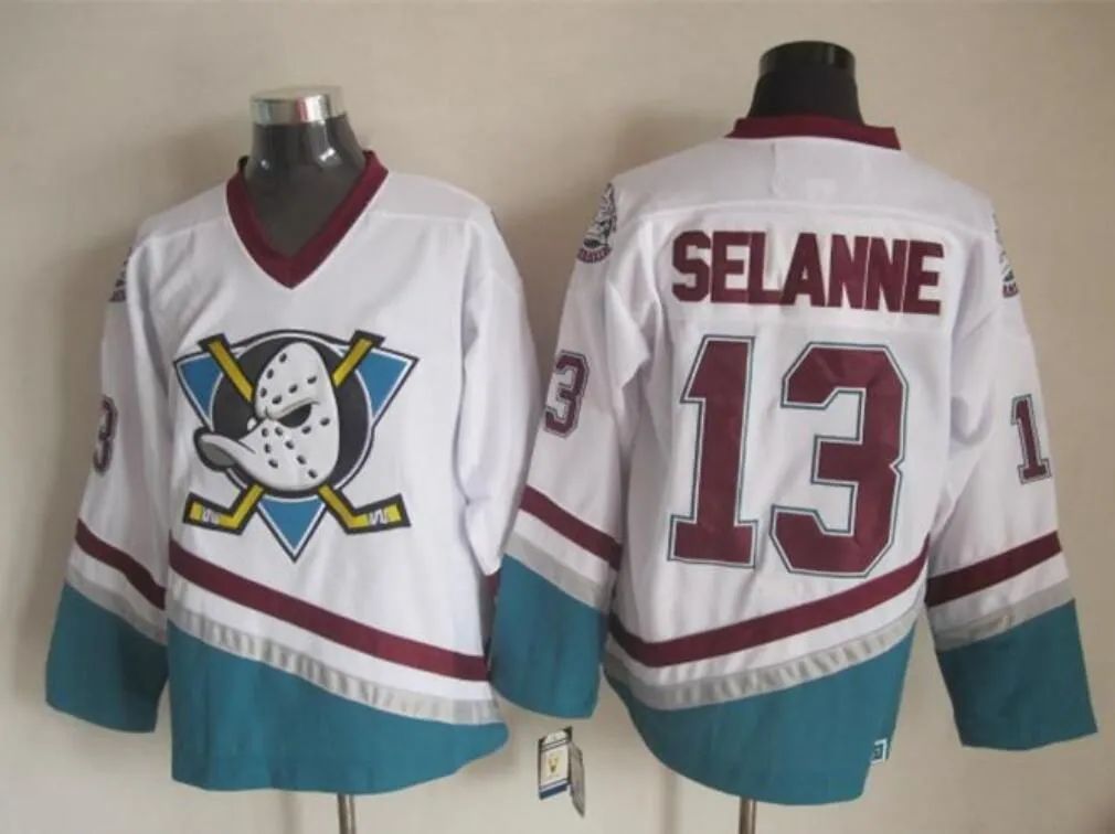 #13 Selanne White