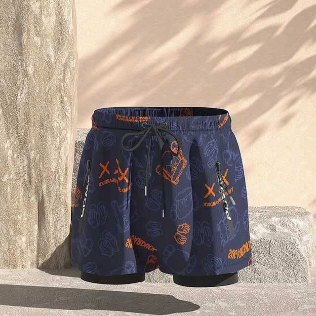 Oranje shorts 1