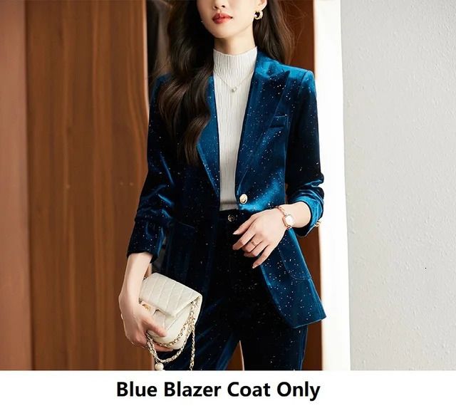 Manteau Blazer Bleu