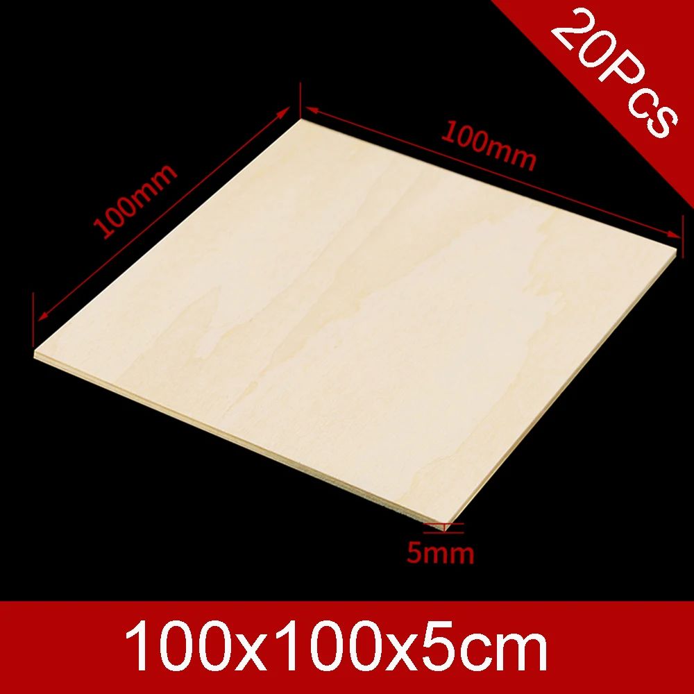 Цвет: 100x100x5mm 20pcs