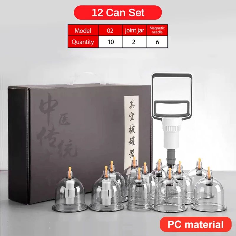 12 Cans Cupping Set