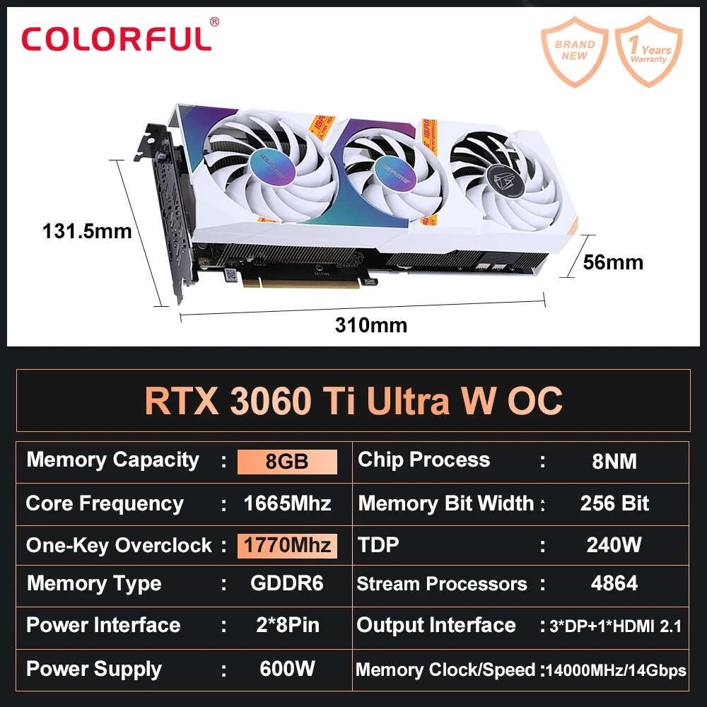 RTX 3060TI GDDR6