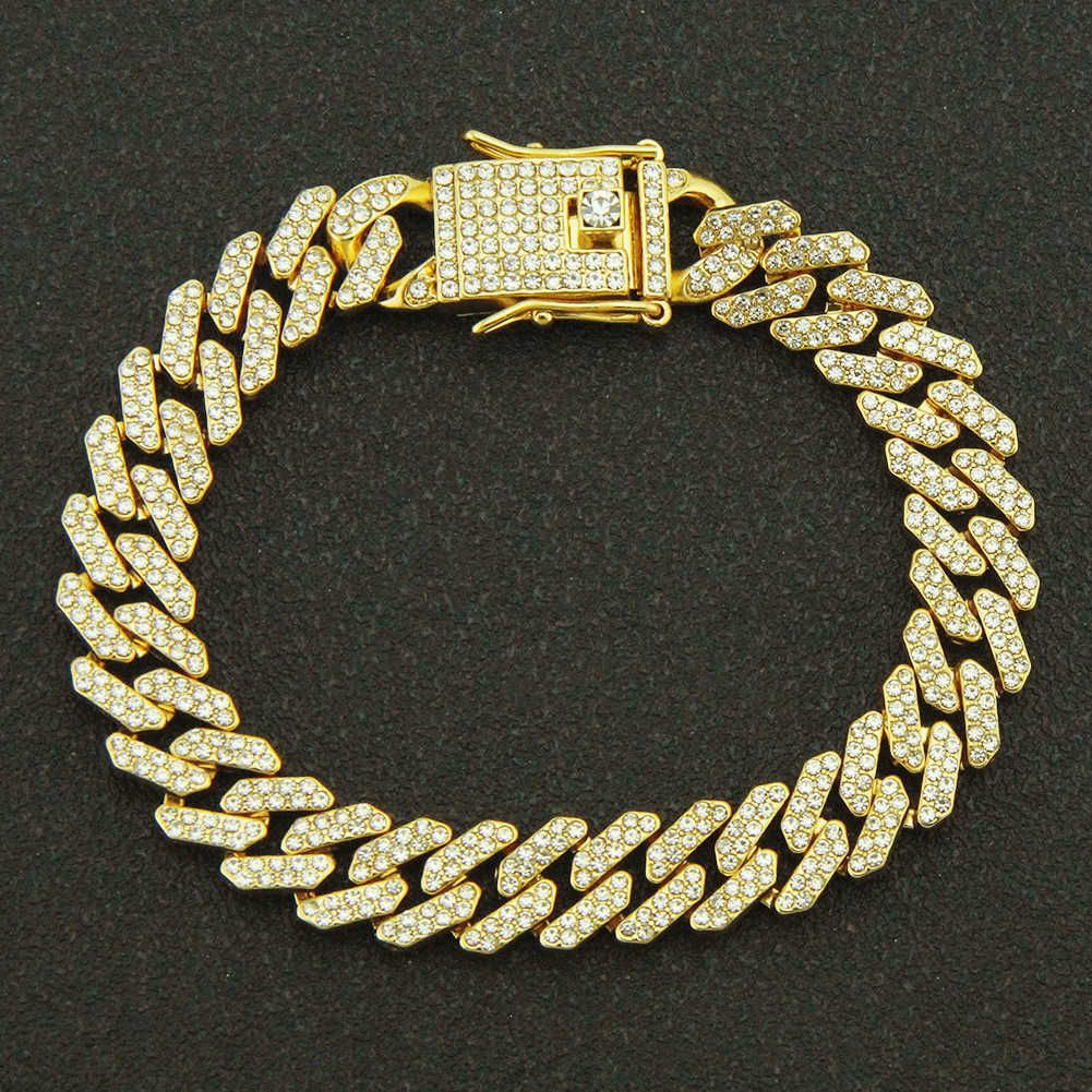 Gouden armband - 8inch