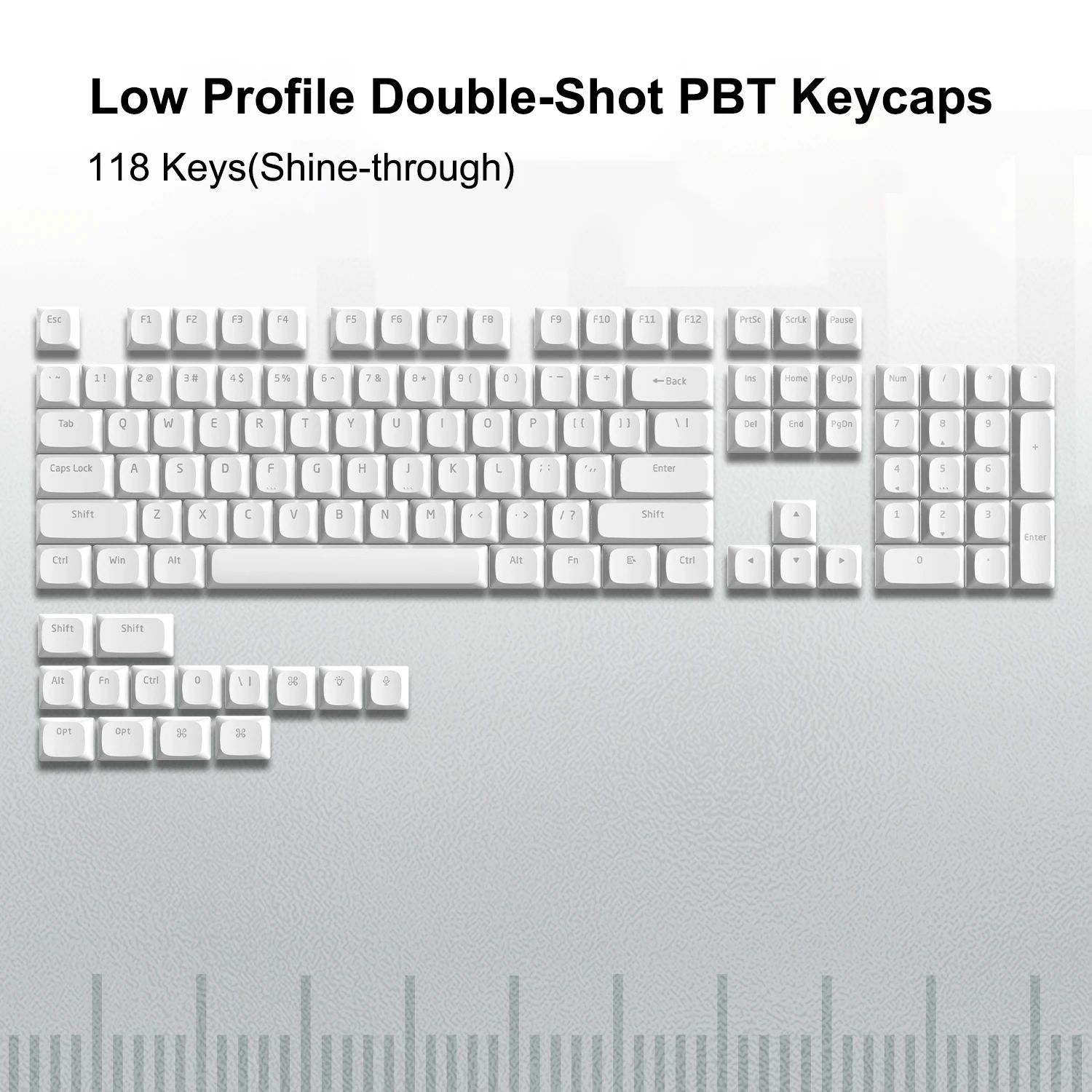 Färg: 118 Key White