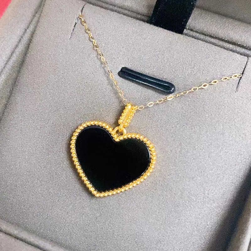 Pingente Único Amor em Ouro 18k Preto Aga