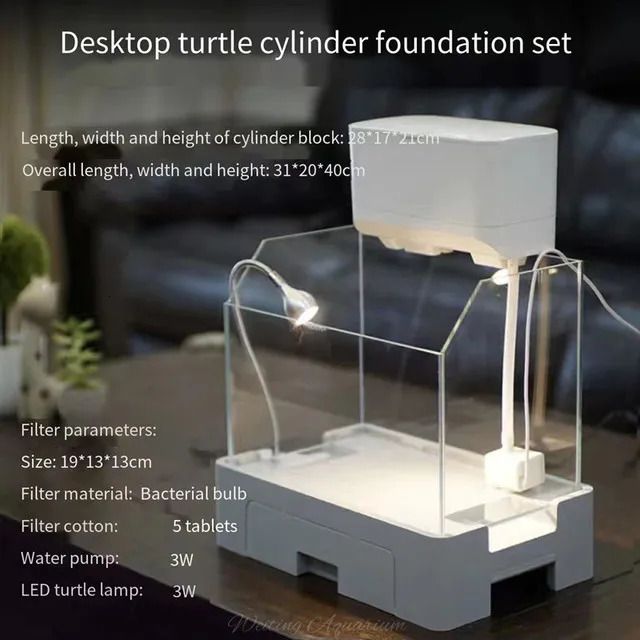 Turtle Bowl Package-US Plug-adapter