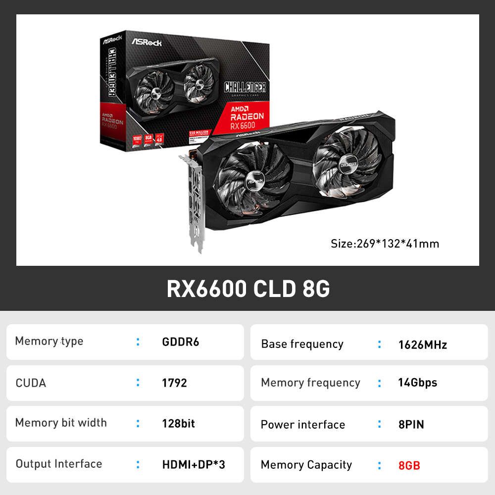 Rx6600 Cld 8g