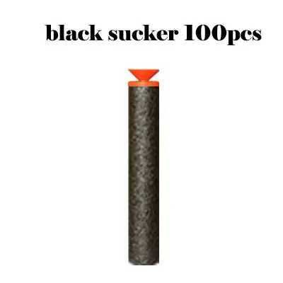 100 Pcs - Black Suction Cups