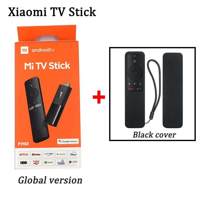 Ajouter un étui complet noir-Mi Tv Stick