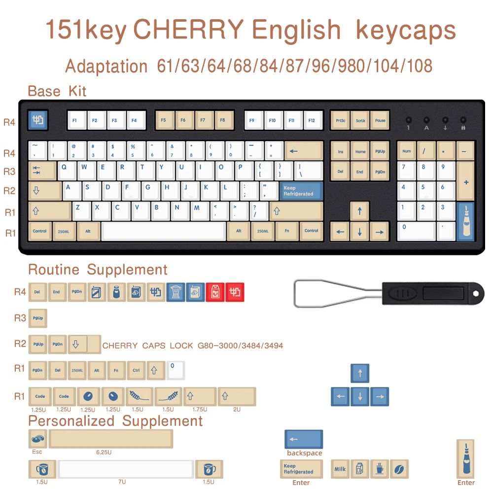 Color:151 Keys English