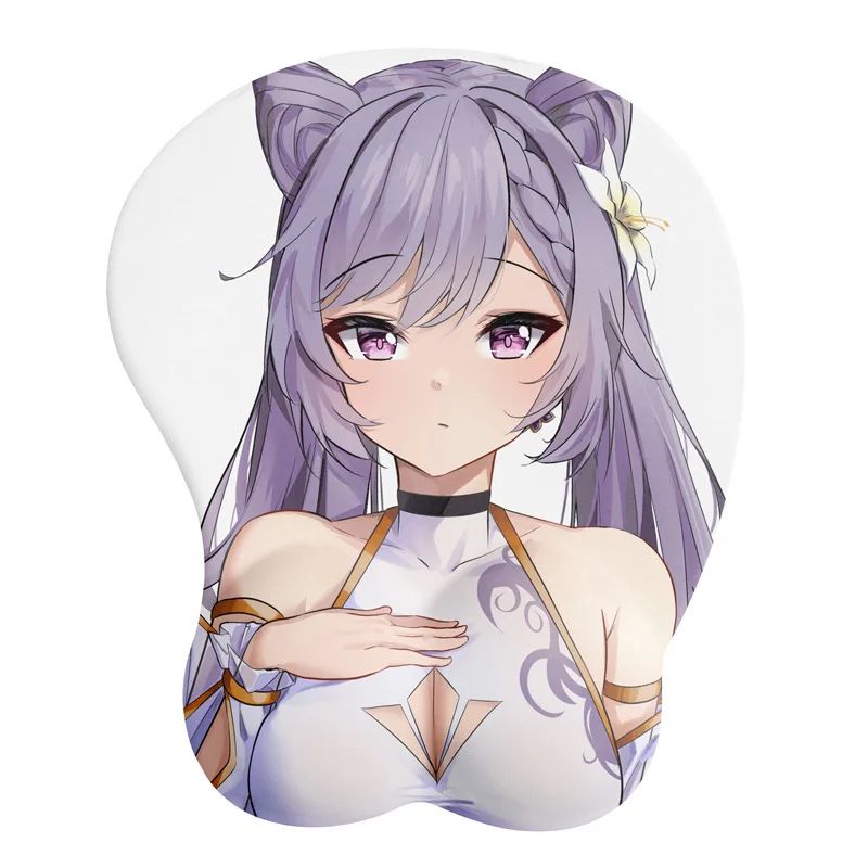 Color:Keqing mouse pad2