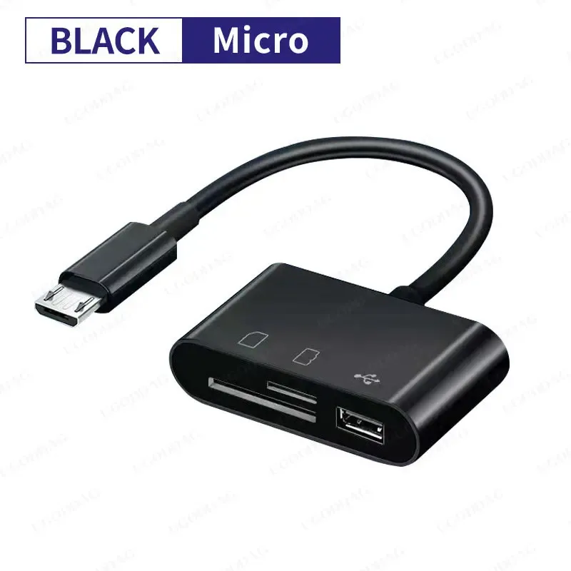 Черный Micro USB