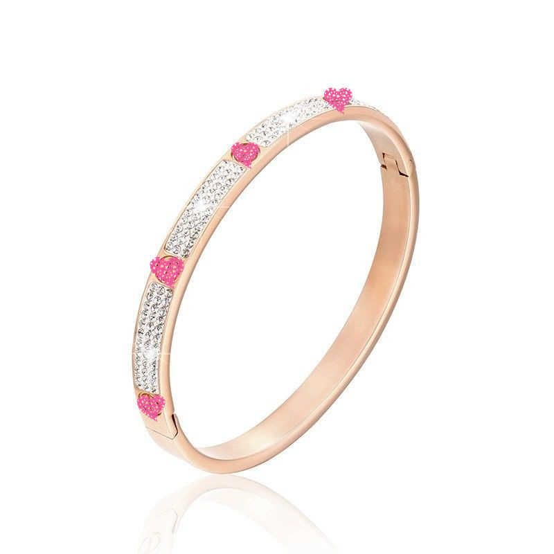 6mm Half Ring Diamond Rose Gold