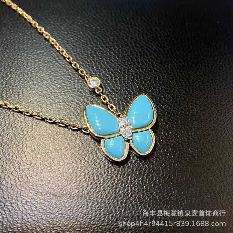 Turquoise Rose Gold-925 Silver