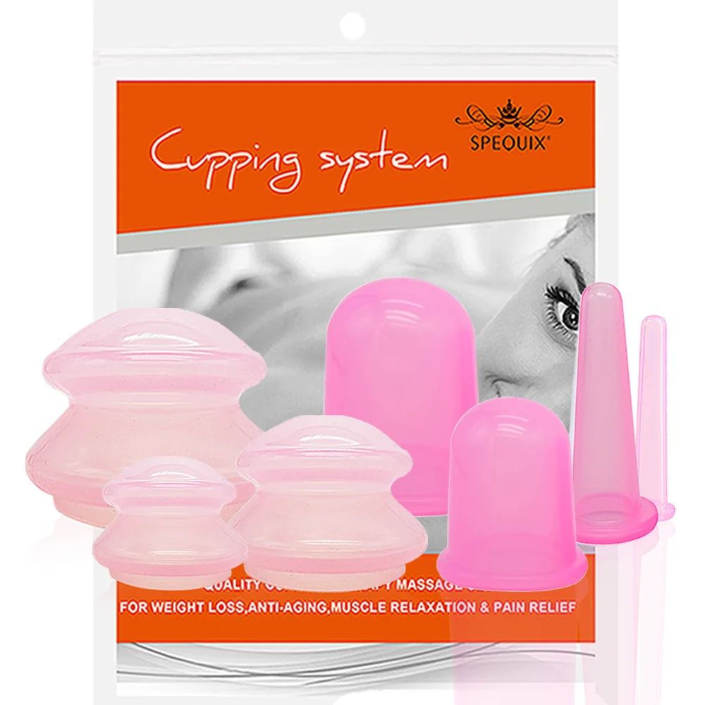 7pc Pink Cupping