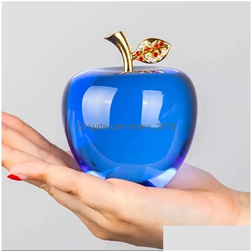 80 mm blauer glänzender Apfel
