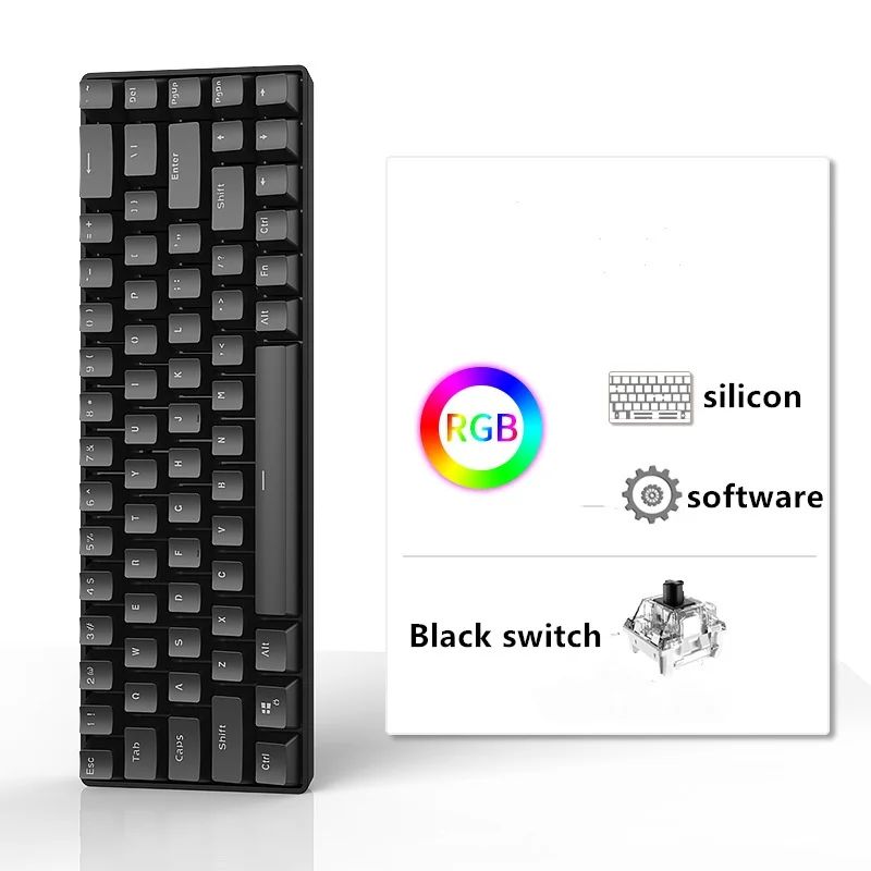 Cor: Preto-Blackswitch KB