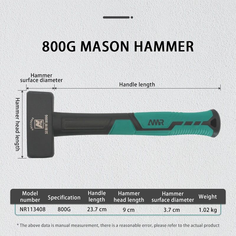 Color:Masonry Hammer 800g