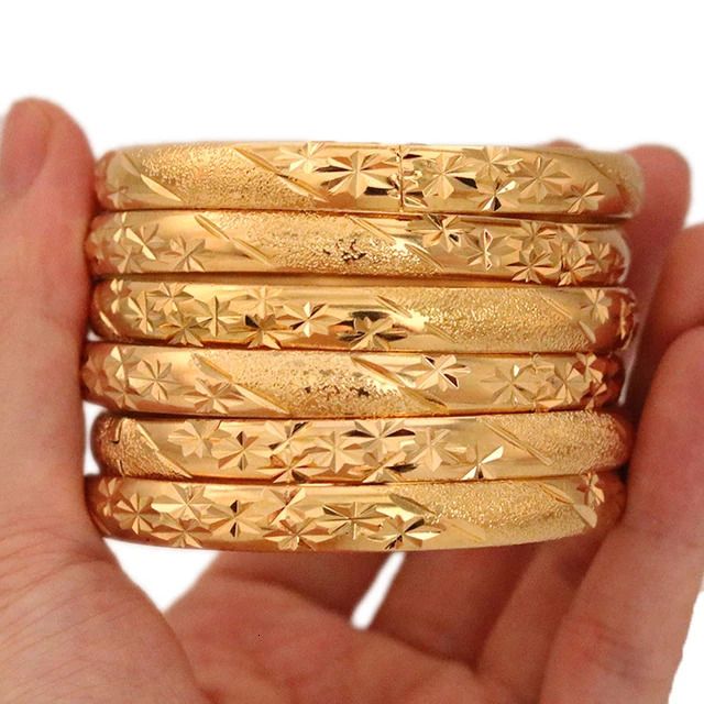 Gold Bangles-62mm15