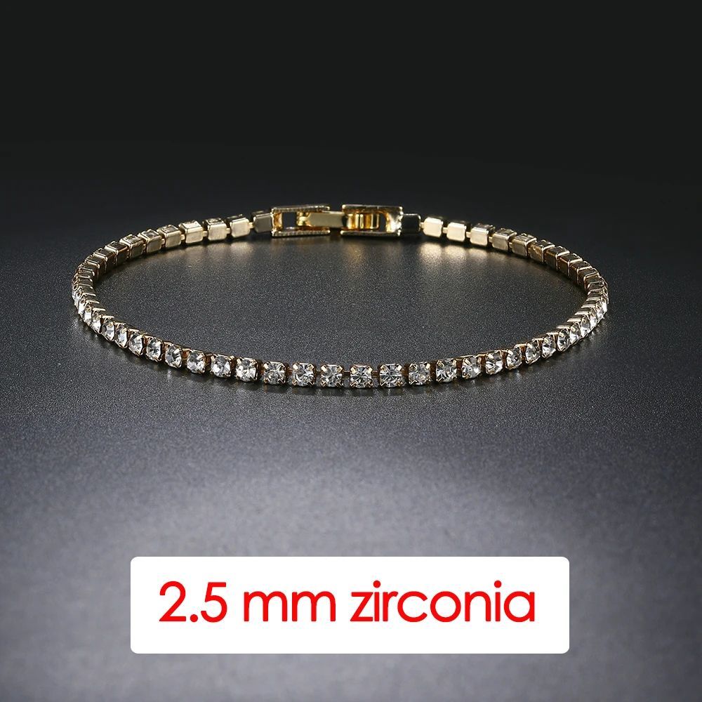 19 cm 2.5mm Gold Color