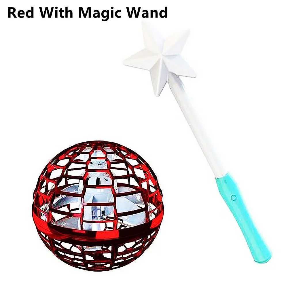 Red with Magic Wand