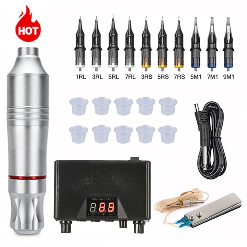 Silver Tattoo Kit