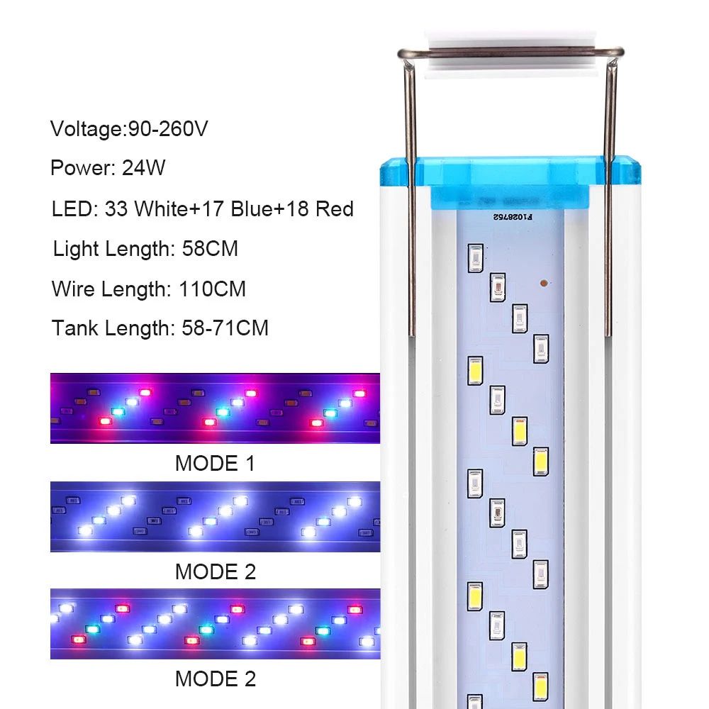 Farbe: 58 cm – EU-Stecker