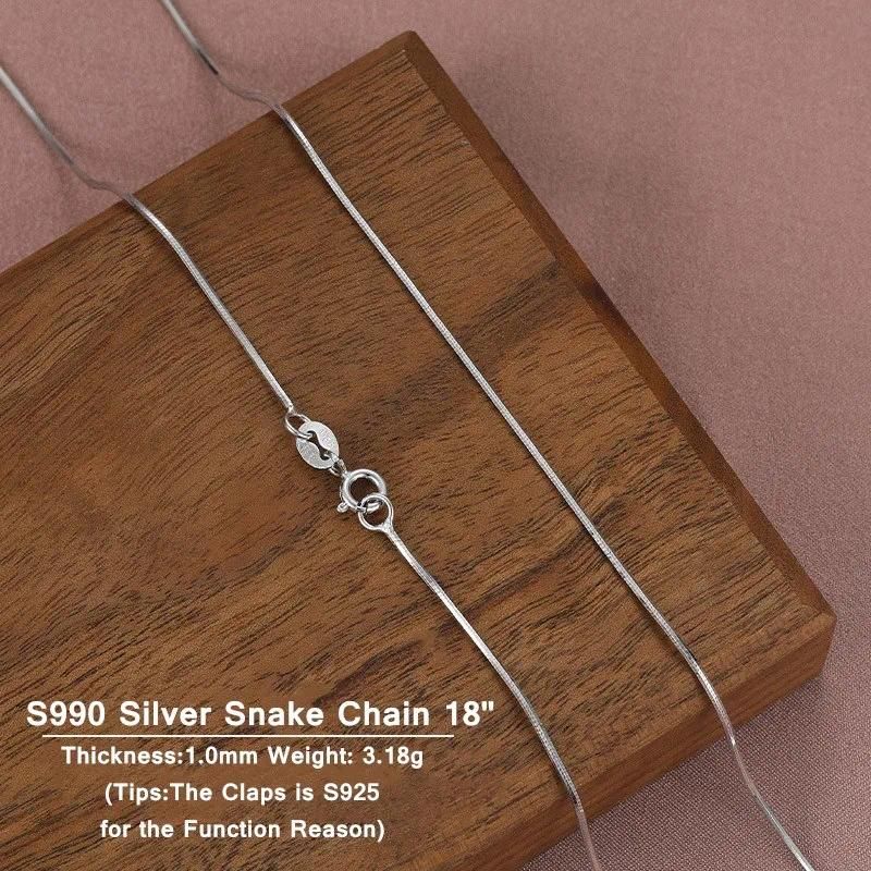 Silver-Snake-45cm 45cm (18 tum)