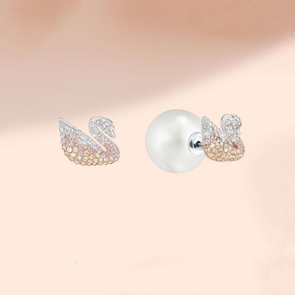 Swan Earrings-standard