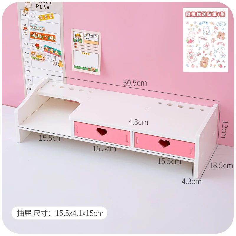 Farbe: Pink 2 Schublade