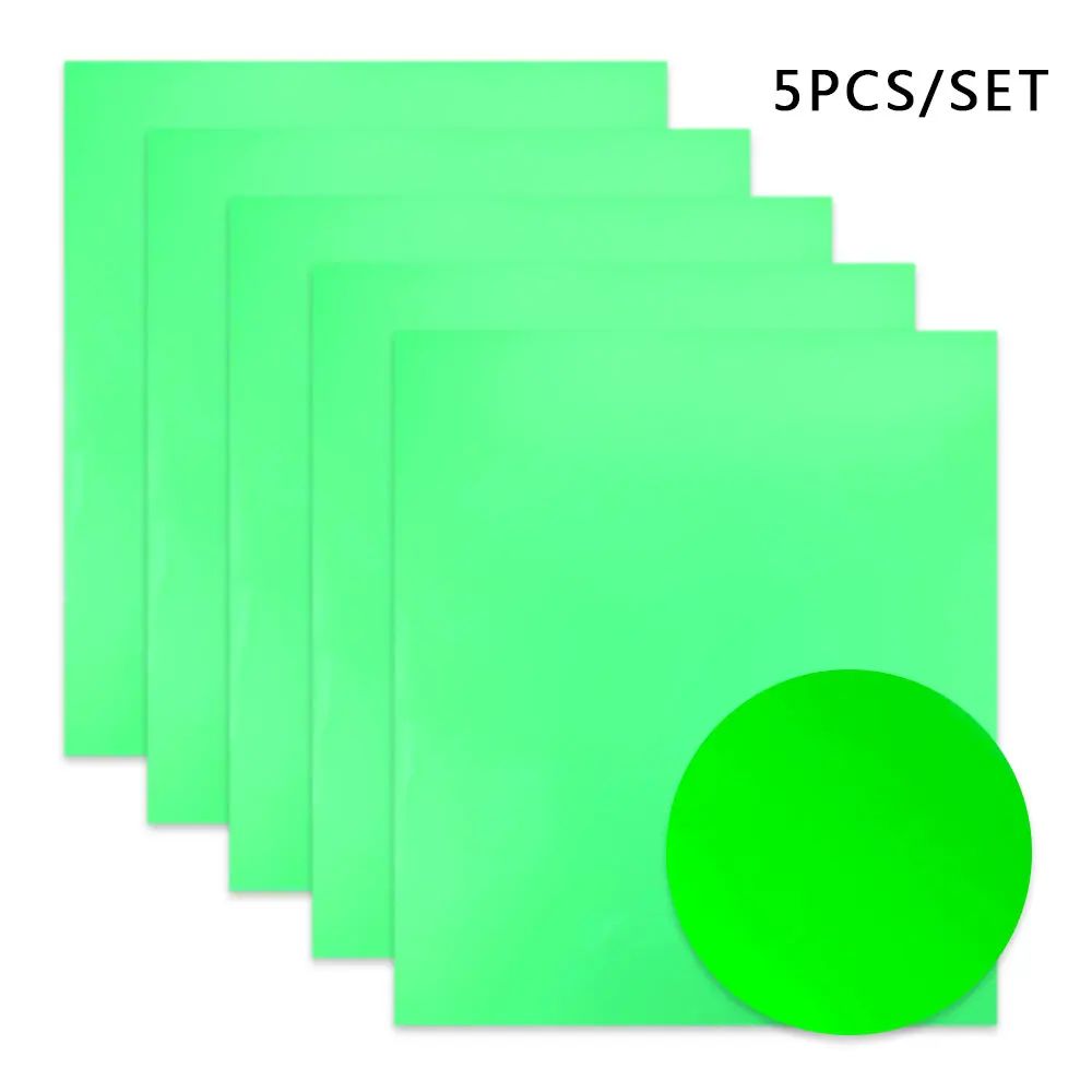 Color:5pcs Green glow Gn