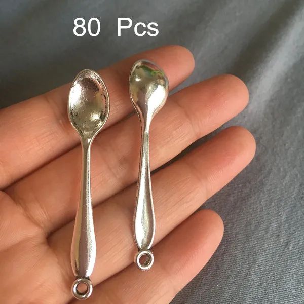 Couleur métallique: Silver 80 PCS