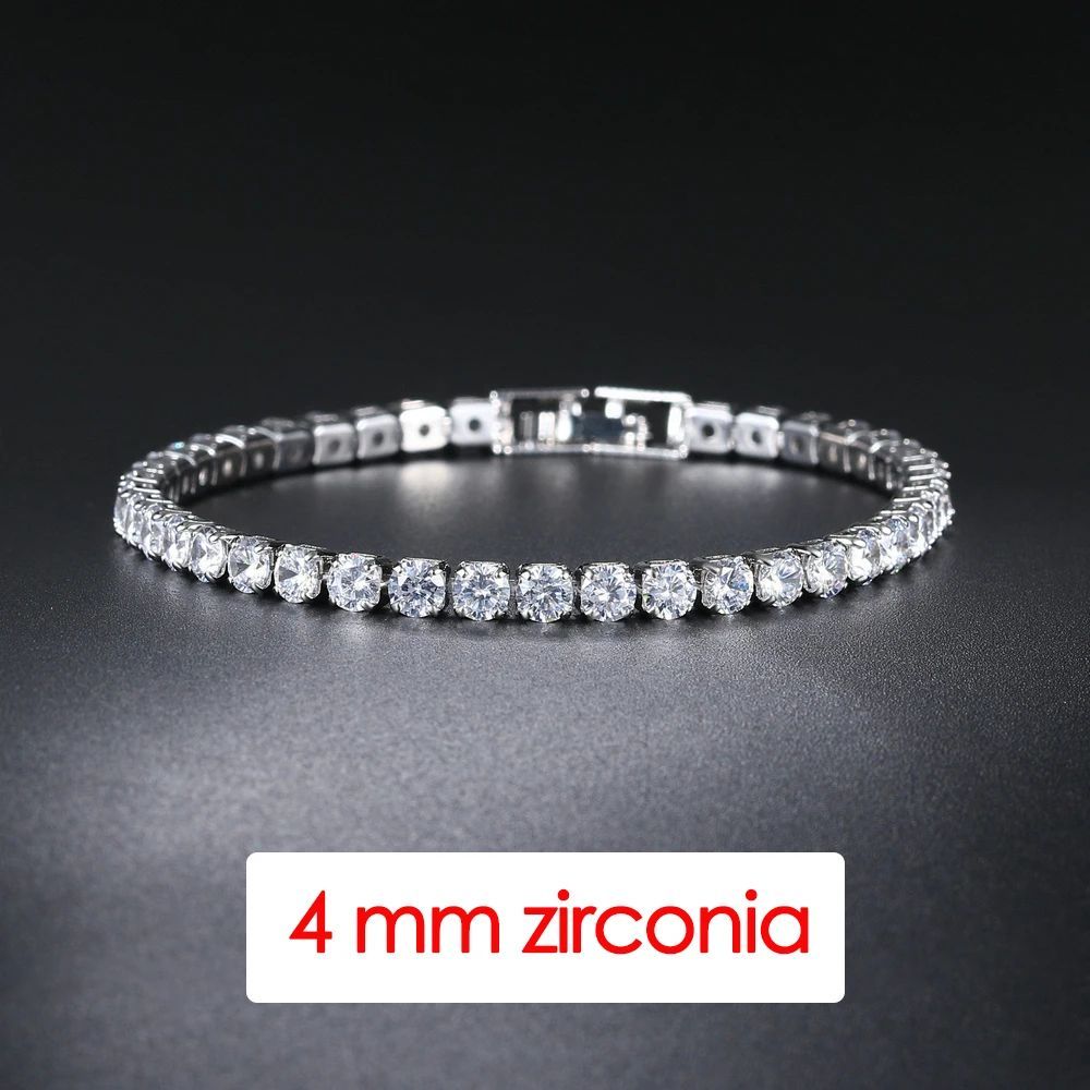 19 cm 4mm Silver Color