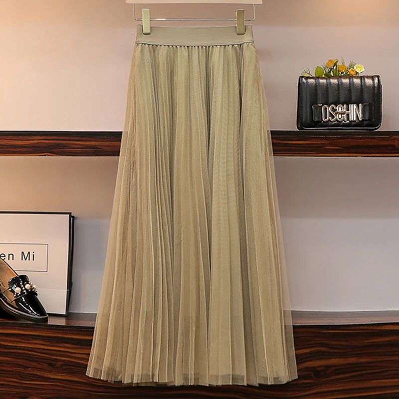 Khaki Skirt S555