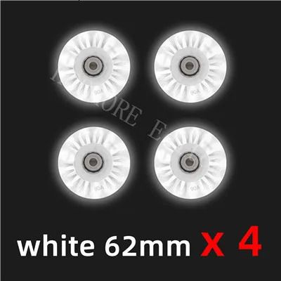 4 White 62mm