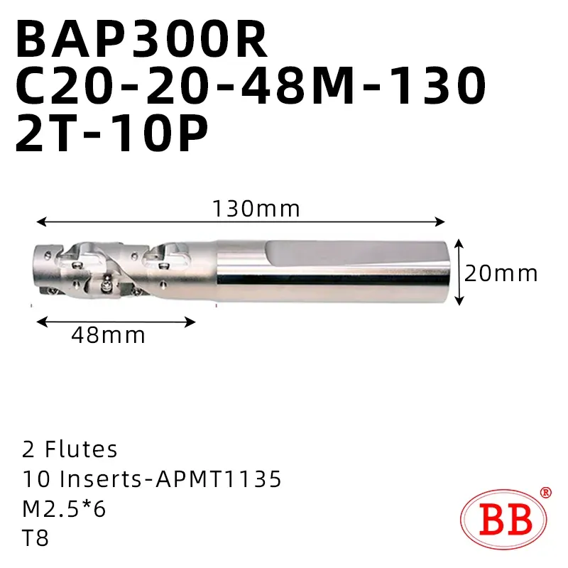 Banbrytande längd: 300R-20-48M-130-10P